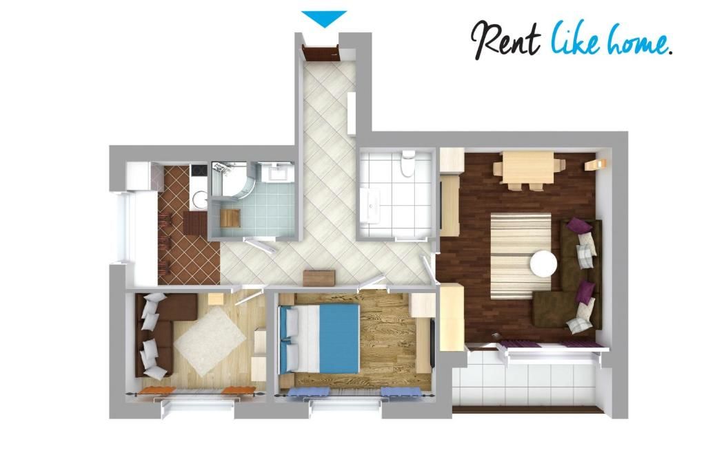 Апартаменты Rent like home - Chramcówki przy dworcu Закопане-31